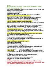 Các đề luyện thi môn Lịch sử Lớp 9